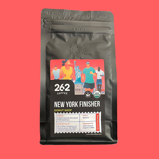 Introducing New York Finisher Donut Shop Coffee, Are You Running the Marathon This Year?